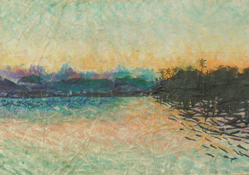 Ford Island View Painting